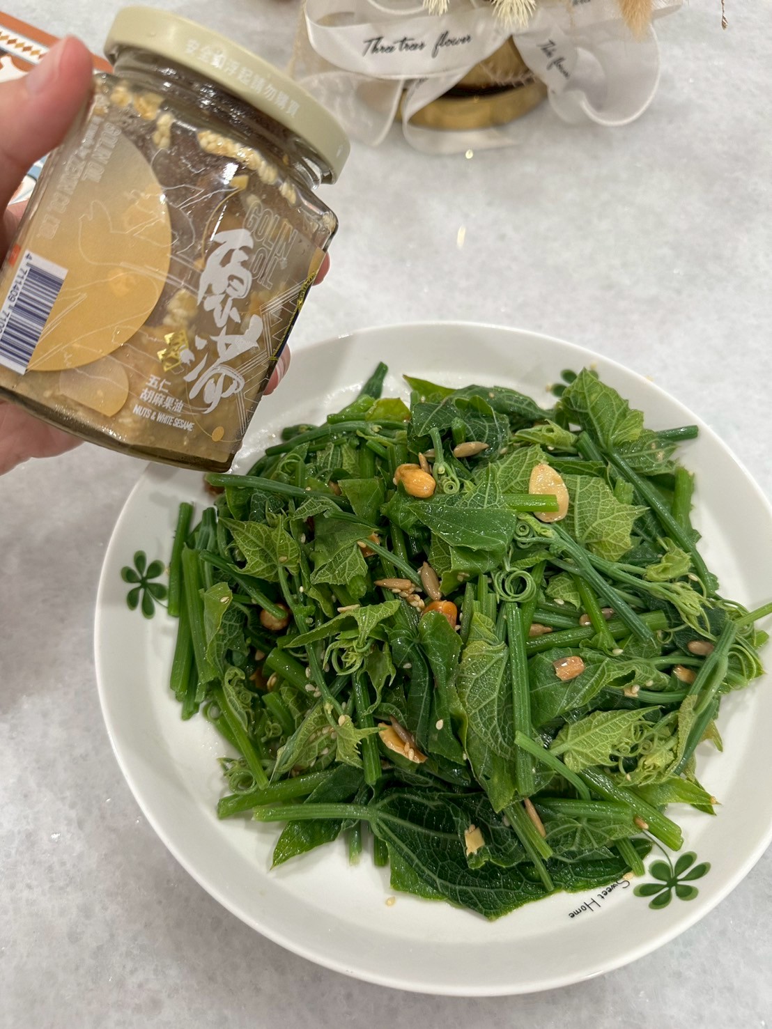 【開箱】五仁果油|拌飯拌麵拌青菜,堅果與料理的完美搭配,家庭必備調味 - 第14張圖