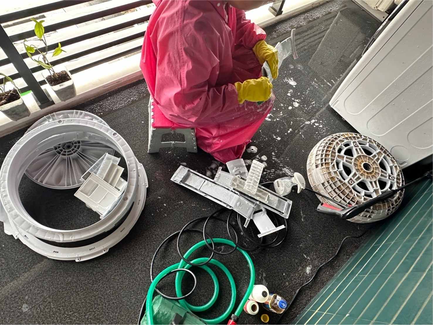 【高雄洗衣機清洗推薦】快可寧洗衣機清洗|專業到府拆洗,超細心!洗衣機清潔溜溜 - 第15張圖