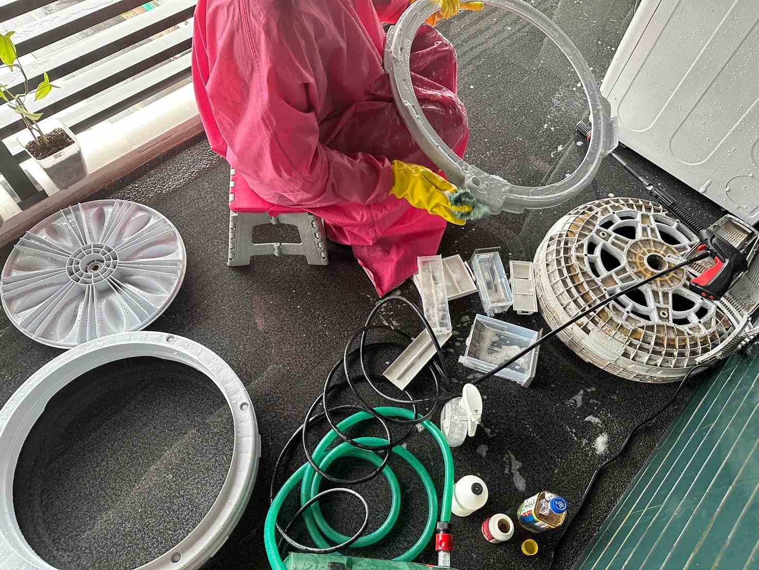 【高雄洗衣機清洗推薦】快可寧洗衣機清洗|專業到府拆洗,超細心!洗衣機清潔溜溜 - 第14張圖