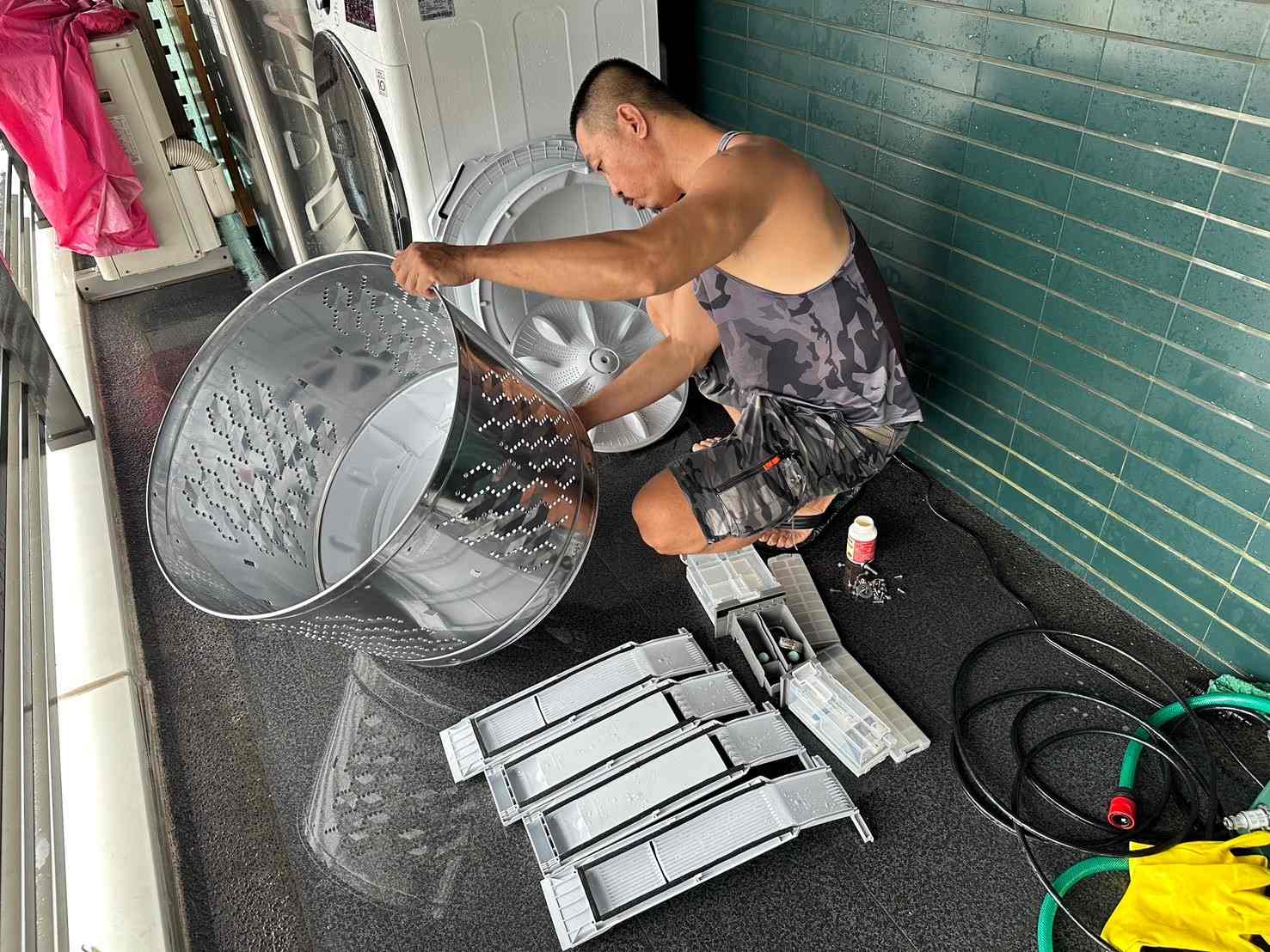 【高雄洗衣機清洗推薦】快可寧洗衣機清洗|專業到府拆洗,超細心!洗衣機清潔溜溜 - 第24張圖